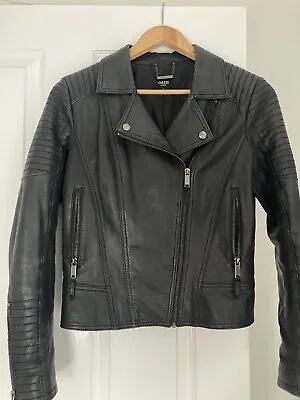 Buy Leather  Jacket Size 10. Worn A Few Times. • 40£