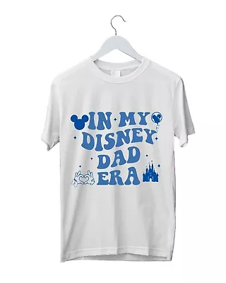 Buy Disney Dad T-Shirt In My Disney Dad Era Tshirt Pregnancy Announcement Dad Tops • 11.99£