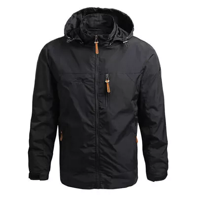 Buy Men Waterproof Jacket Winter Soft Shell Warm Coat Tactical Hoodie Military Coats • 17.99£