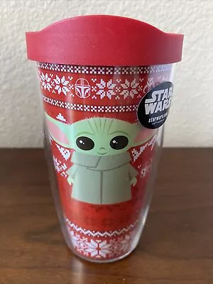 Buy New Tervis Star Wars The Child Red Christmas Sweater Tumbler Mandalorian • 9.30£