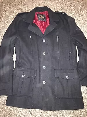 Buy Mens Fly53 Size Xl Black Wool Field Jacket • 30£