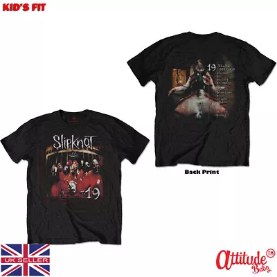 Buy Slipknot T Shirt-Kids-Official Product-Kids Rock Band Tees-Classic Rock Icons • 14£