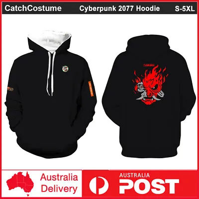 Buy Game Cyber Punk 2077 Samurai Hoodie Men Women Sweatshirt Pullover Cosplay Jacket • 23.12£