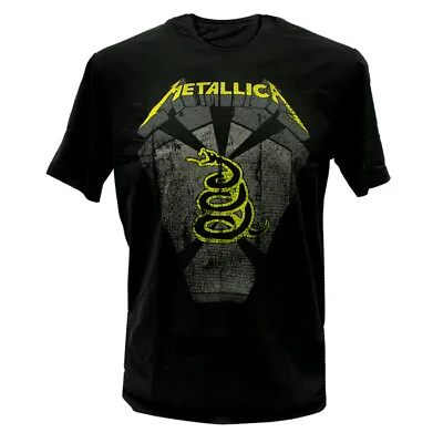 Buy METALLICA BLACK ALBUM Coffin Snake - Official T-Shirt • 18.77£