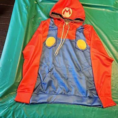 Buy Super Mario Adult Hoodie Unisex In Medium Large XL XXL • 8.99£