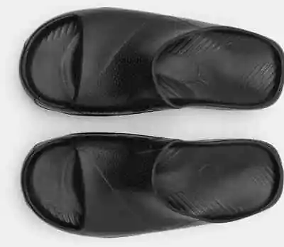 Buy Nike Jordan Post Play Men Slides Beach Pool Casual Black UK Size 6-7-9-10-11-13 • 24.99£