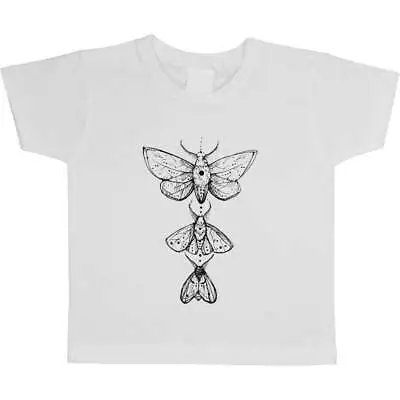 Buy 'Moth Motif' Children's / Kid's Cotton T-Shirts (TS013460) • 5.99£