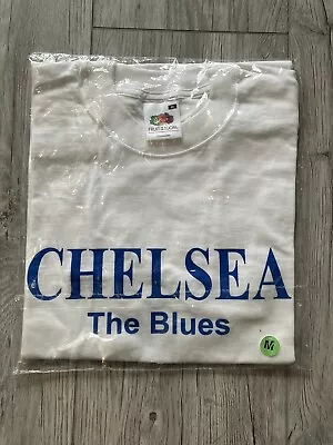 Buy Chelsea Football Club T-shirt White Mens Size Medium • 4.99£