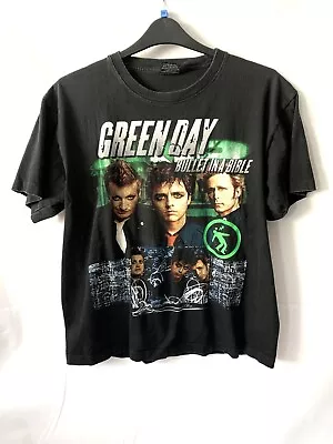Buy Green Day Bullet In A Bible Vtg Punk Rock Tour Band Gig Tshirt Tee Crew Men L • 36.10£
