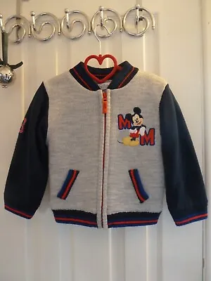 Buy Disney Store Mickey Mouse Wool Jacket - Age 2-3 Lovely  Condition • 12£