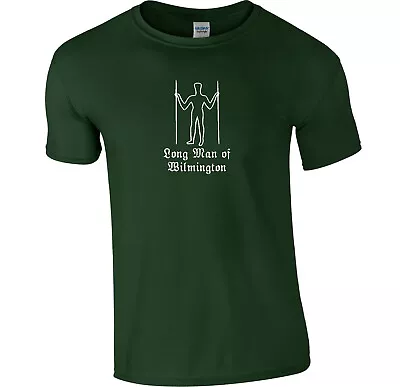 Buy Long Man Of Wilmington T-Shirt - Hill Figure, S-XXL Various Colours • 19.99£
