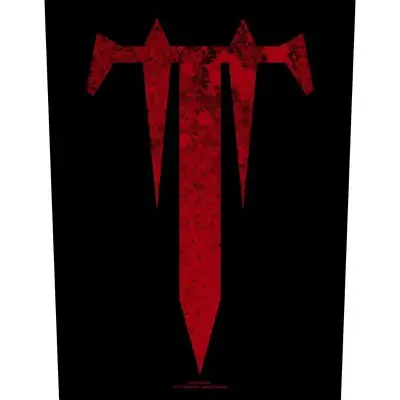 Buy Trivium T Logo Back Patch Official Heavy Metal Band Merch • 12.48£