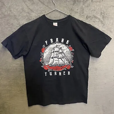 Buy Frank Turner Be More Kind Tour Tshirt Black Size Large UK & Ireland Leg 2019 • 24.99£