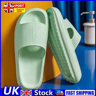 Buy Cool Slippers Anti-Slip Home Couples Slippers Elastic For Walking (Green 38-39)  • 8.09£