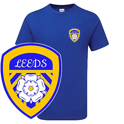 Buy Leeds Pocket CREST Tshirt Mens & Womens Fanmade Merchandise • 12.95£