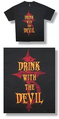 Buy Devil Driver Drink With The Devil Tee-XL-T Shirt-Brand New • 13.90£