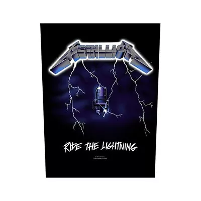 Buy METALLICA BACK PATCH : RIDE THE LIGHTNING : Album Official Licenced Merch Gift • 8.95£