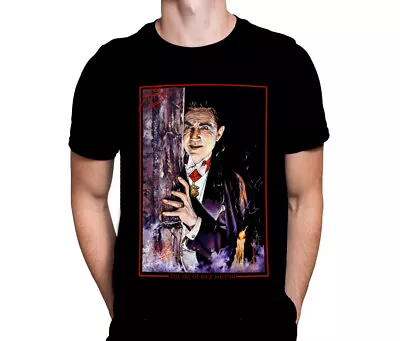 Buy BELA LUGOSI CLASSIC - T-Shirt -  Sizes M - XXXL - Rick Melton Art / Horror / • 20.95£