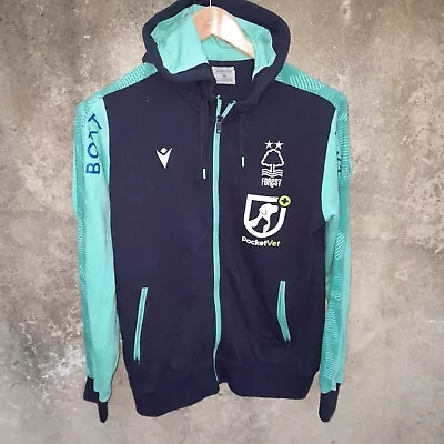 Buy Nottingham Forest 2021-22 Navy Training Football Zip Hoodie/ Sweatshirt. Medium  • 39.99£