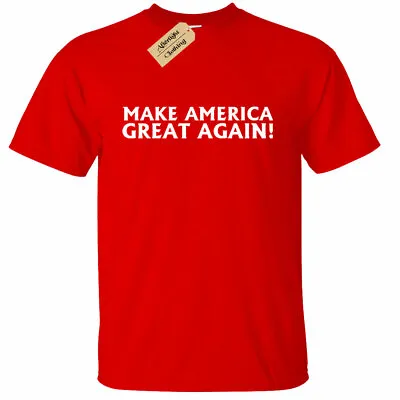 Buy Men's Trump T-Shirt | S To Plus Size | Make America Great Again MAGA • 12.95£