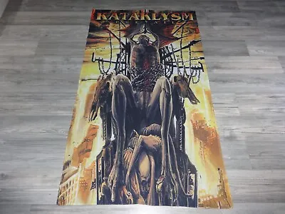 Buy Kataklysm Flag Flagge Death Metal Nile Origin Death Pestilence Morbid Angel • 21.62£