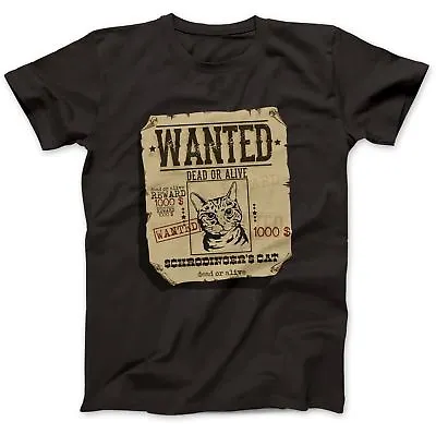 Buy Schrodinger's Cat Erwin T-Shirt 100% Premium Cotton Quantum Theory • 15.97£