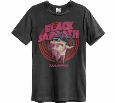 Buy Amplified T-Shirt Black Sabbath   Paranoid   Charcoal New • 31.25£