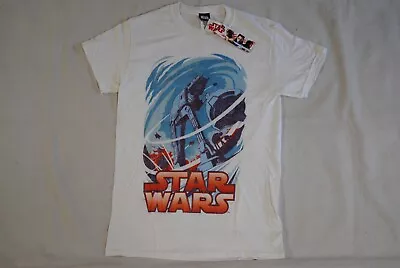 Buy Star Wars Logo Hoth Vintage T Shirt New Official Movie Film Rare • 7.99£