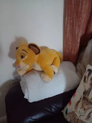 Buy Official Disney Lion King Simba Fluffy Cuddely Toy Excellent Condition Merch  • 15£