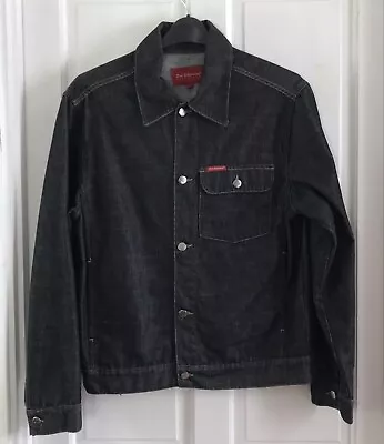 Buy Men’s Ben Sherman Black Denim Jacket Size Large • 10.99£