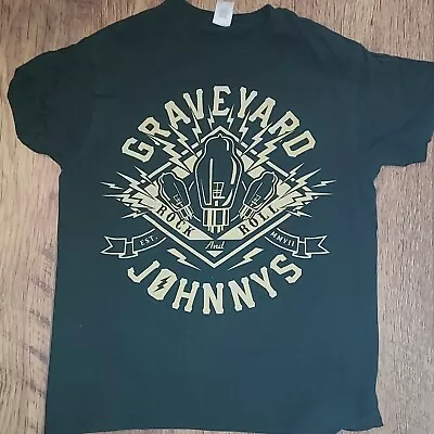 Buy Graveyard Johnnys T-shirt | Medium | Psychobilly  • 3£