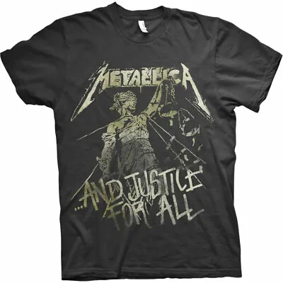 Buy Official Metallica Justice Vintage T-Shirt • 13.95£