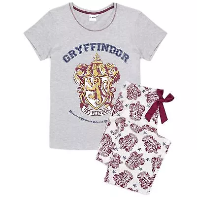 Buy Harry Potter Womens/Ladies Gryffindor Long Pyjama Set NS6513 • 22.49£