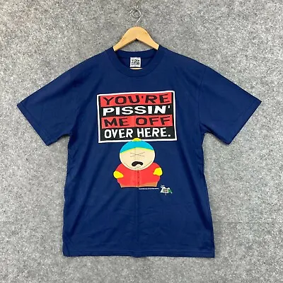 Buy Vintage South Park T-Shirt Top Heavy Mens Size M Medium Short Sleeve 8809 • 43.84£