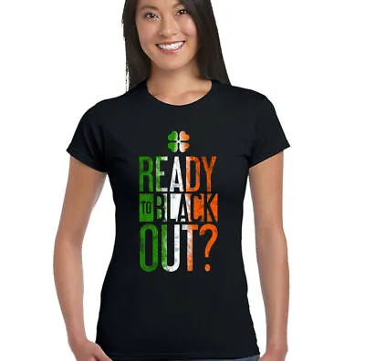 Buy St. Patrick's Day T-Shirt,  Womens Funny Guiness Irish MMA UFC • 10.99£