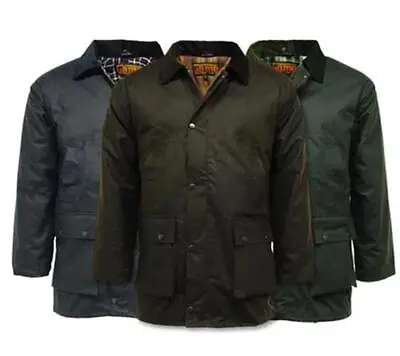 Buy Game Padded Wax Jacket Men's Country Hunting Shootingft` • 39.95£