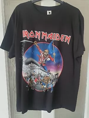 Buy Iron Maiden L Legacy Of The Beast Tour 2022 Paris Event T Shirt Size Large  • 94.87£