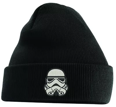 Buy Storm Trooper Mandalorian Inspired  Beanie Hat Star Wars • 8.99£