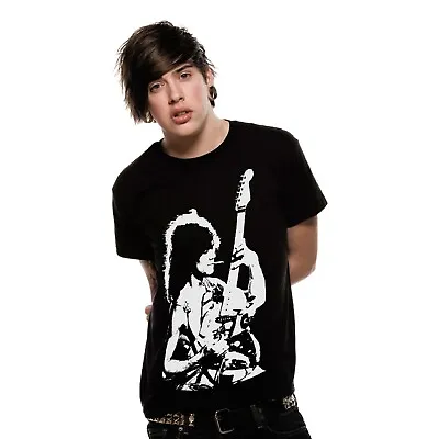 Buy EDDIE VAN HALEN -  Rock Icon Caricature - New Unisex Regular Fit T-shirt • 14.99£