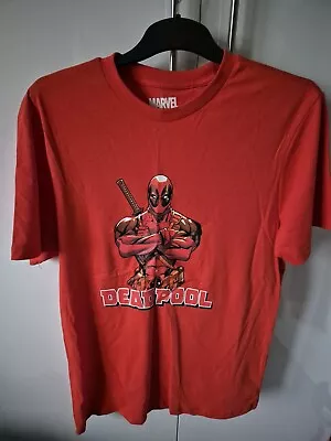 Buy Marvel Deadpool T Shirt Size Large BNWOT  • 3.50£