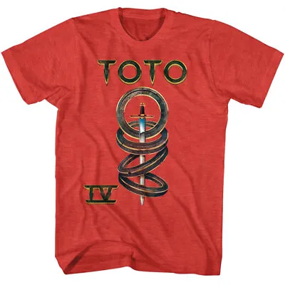 Buy Toto IV Album Cover 1982 Men's T Shirt Rock Band Music Merch • 40.06£