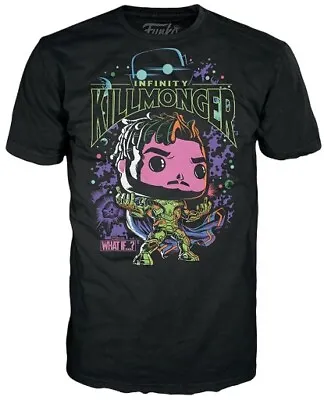 Buy Funko Tee Marvel Infinity Killmonger T-Shirt Large • 2.69£