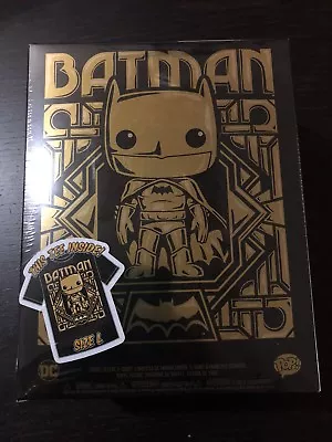 Buy Funko Pop Gold Chrome Batman With Shirt 144 Large Target Exclusive In Hand • 43.78£
