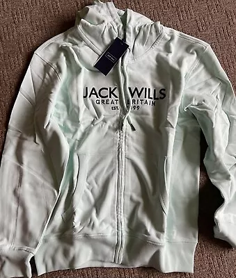 Buy Jack Wills Zip Up Hoodie Size Large • 15£