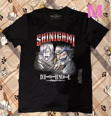 Buy DEATH NOTE T-shirt Rem Ryuk Size M Length 75cm Width 51cm SHINIGAMI No Tag • 96.04£