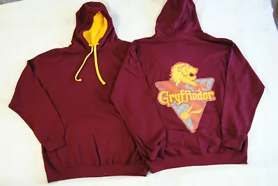 Buy Harry Potter Gryffindor B/p Varsity Hoodie Hooded Sweatshirt New Official  • 14.99£