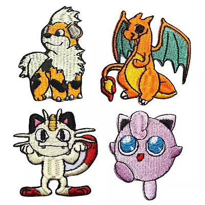 Buy Pokemon Character Clothing Jacket Shirt Badge Iron On Sew On Embroidered Patch • 9.99£