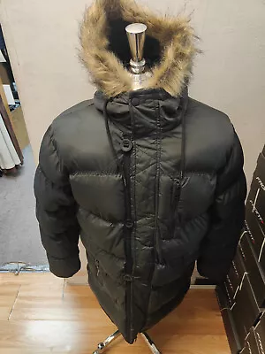 Buy Urban Classics Men's Black Hooded Parka Jacket XL • 69.50£