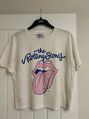 Buy Stradivarius Rolling Stones T Shirt. Size L • 6£