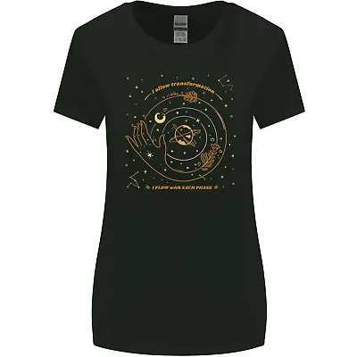 Buy Moon Phases Celestial Pagan Womens Wider Cut T-Shirt • 9.99£